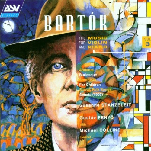 B. Bartok/Vol. 3-Music For Vn/Pno@Stanzeleit/Fenyo/Collins